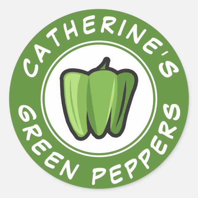 Harvest Garden Crop Label (Front)