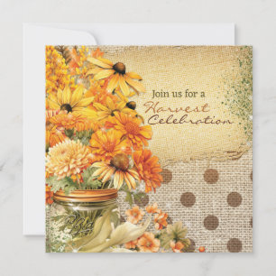 Harvest Gathering Invitation
