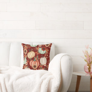 Harvest Glow: Autumn Accent Cushion