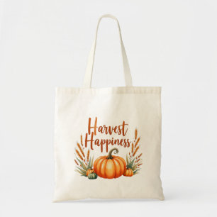 Harvest Happiness – Watercolor Cosy Tote Bag