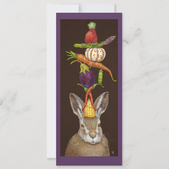 Harvest Hare flat card (Front)