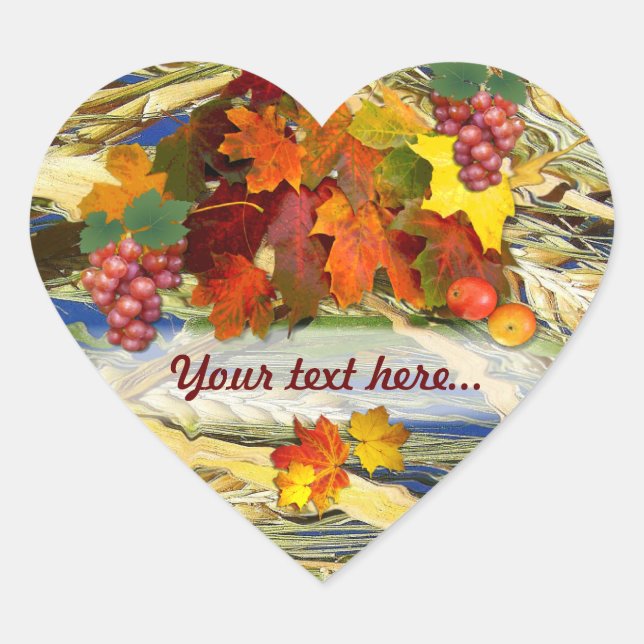 Harvest Heart Sticker (Front)