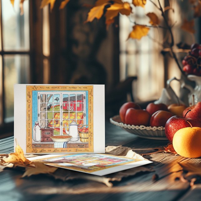 Harvest Home Inspirational Postcard (Creator Uploaded)