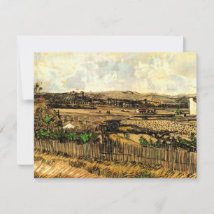 Harvest in Provence Montmajour by Vincent van Gogh