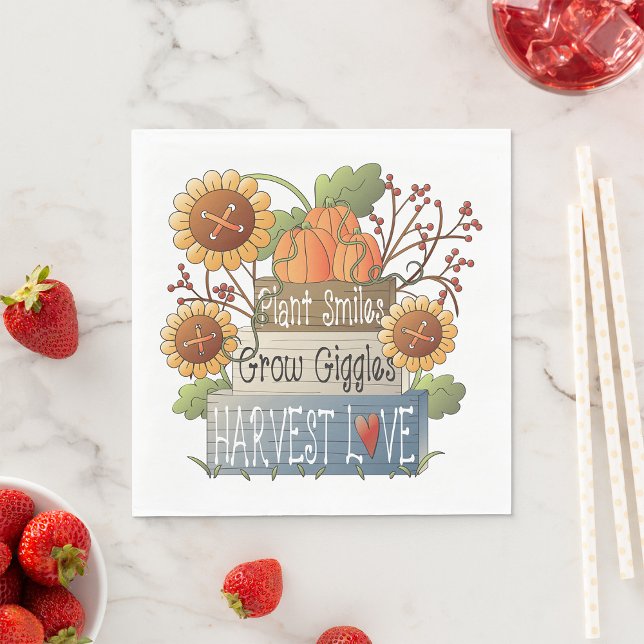 Harvest Love Napkin (Creator Uploaded)