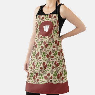 Harvest Monogram Kitchen Apron