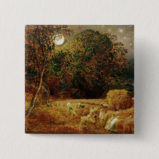 Harvest Moon 15 Cm Square Badge (Front)