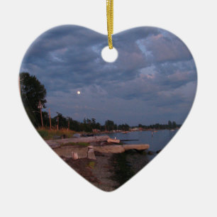 Harvest Moon Ceramic Tree Decoration