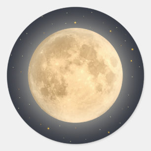 Harvest Moon Classic Round Sticker