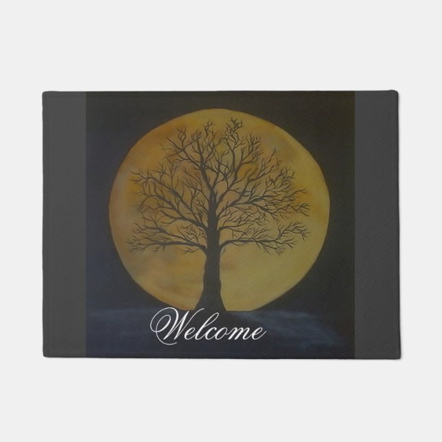 Harvest Moon Door Mat (Front)