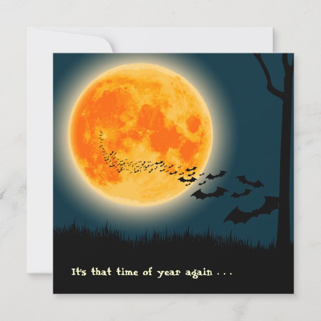 Harvest Moon Invitation (Front)