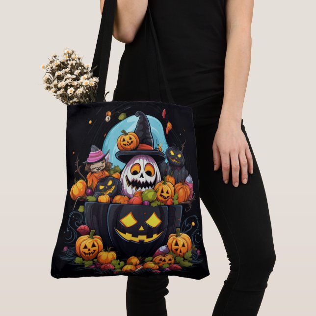 Harvest Moon Magic Tote Bag (Close Up)
