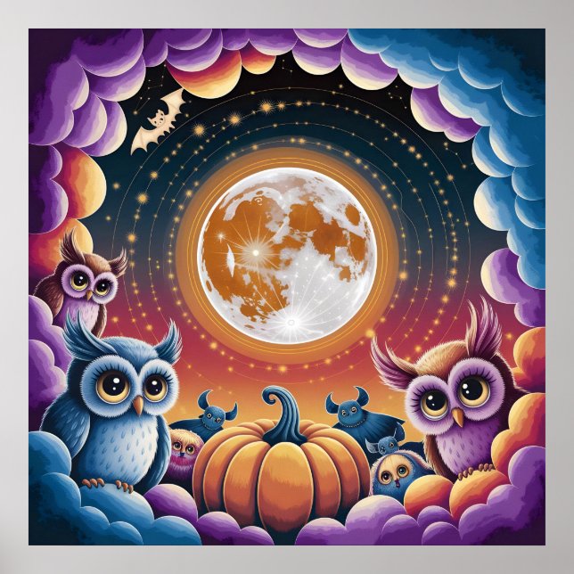 Harvest Moon Mischief Poster (Front)