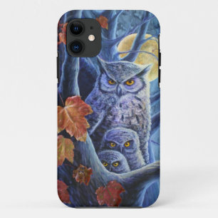 Harvest Moon Owls iPhone 11 Case