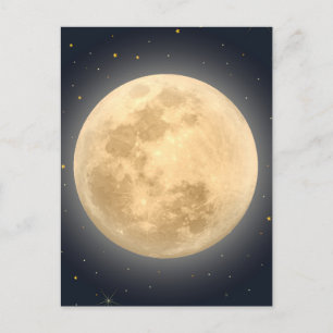 Harvest Moon Postcard