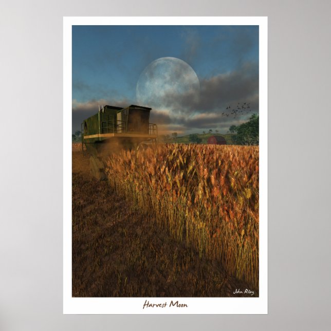 Harvest Moon Poster (Front)