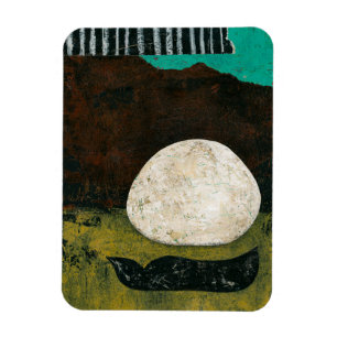 Harvest Moon Refrigerator Magnet