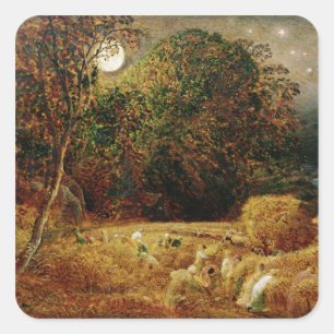 Harvest Moon Square Sticker