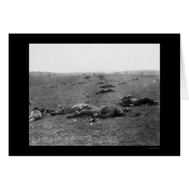 Harvest of Death at Gettysburg, PA 1863 (Front Horizontal)