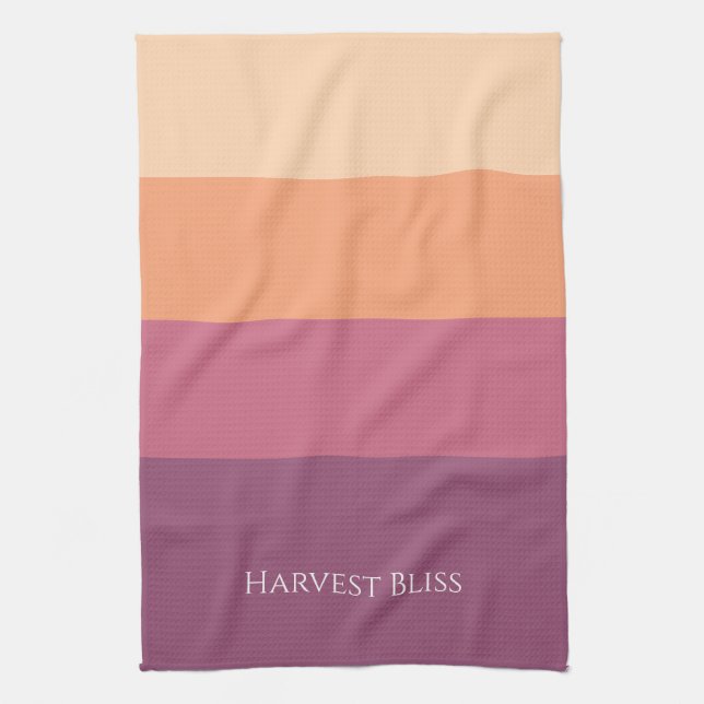Harvest Palette-Harvest Bliss- Tea Towel (Vertical)