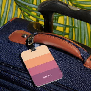 Harvest Palette- Luggage Tag