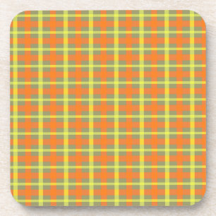 Harvest Plaid Coaster