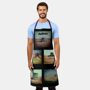 Harvest Season Combines Apron
