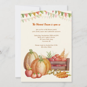 Harvest Season Invitation