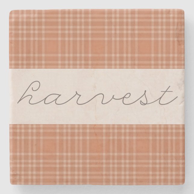 Harvest - Seasonal Stone Coaster (Autumn) (Front)