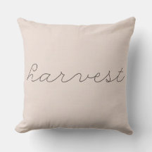 Harvest Seasonal Throw Pillow
