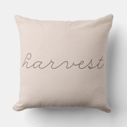 Harvest Seasonal Throw Pillow