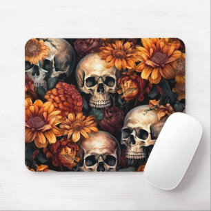 Harvest Skulls Mouse Mat