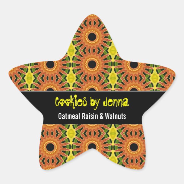 Harvest Star Product Label Stickers (Front)