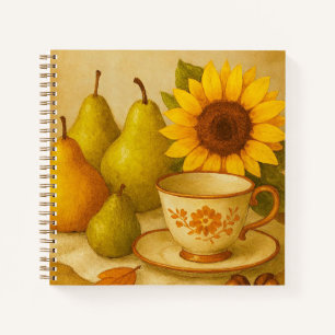 Harvest Still Life — Autumn Reflections Notebook