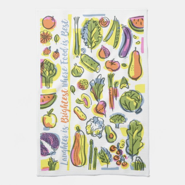 Harvest Tea Towel (Vertical)