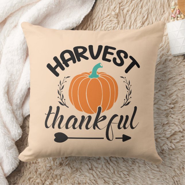 Harvest Thankful  Cushion (Blanket)