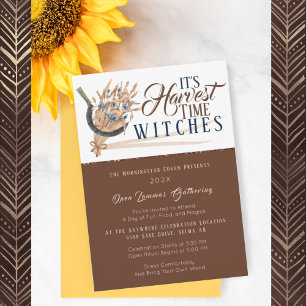 Harvest Time Fall Lammas Gathering Invitation
