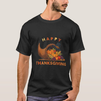 Harvest Vibes: A Bountiful Thanksgiving T-Shirt