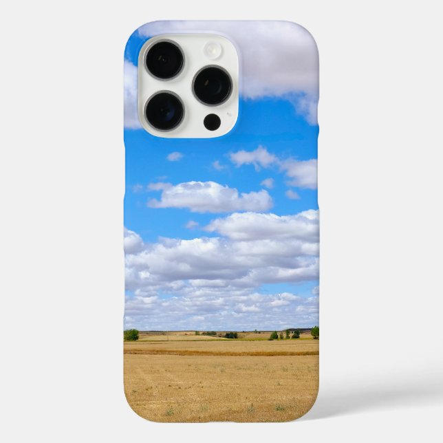 Harvested wheat fields  Case-Mate iPhone case (Back)