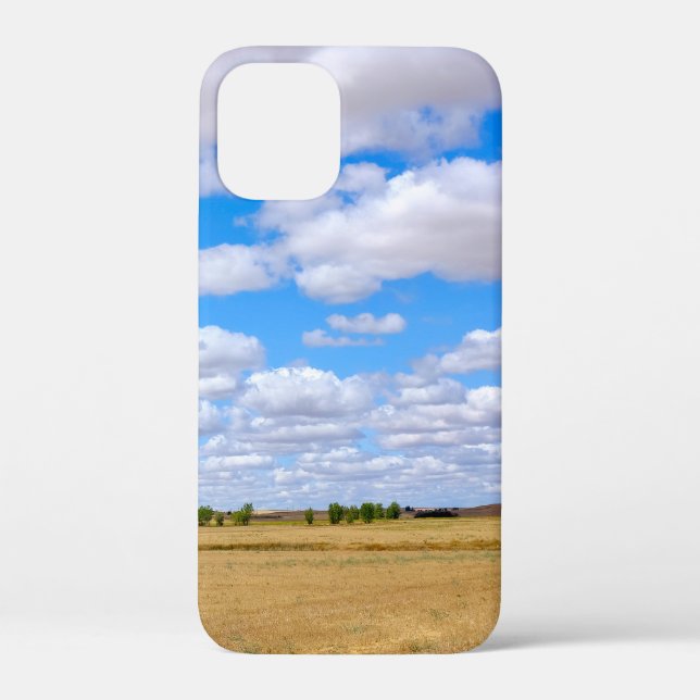 Harvested wheat fields  Case-Mate iPhone case (Back)