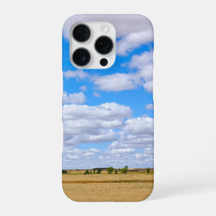Harvested wheat fields iPhone 16 pro case