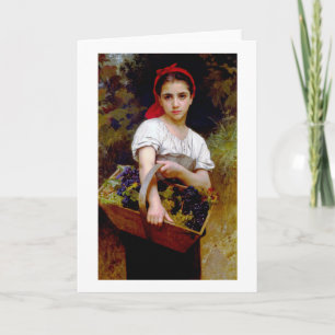 Harvester, Bouguereau Card