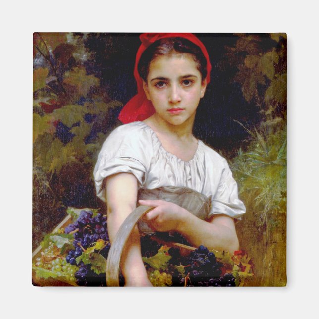 Harvester, Bouguereau Magnet (Front)