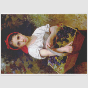 Harvester, Bouguereau Tissue Paper