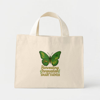 Harvesting Innovation – Smart Farmer Design Mini Tote Bag