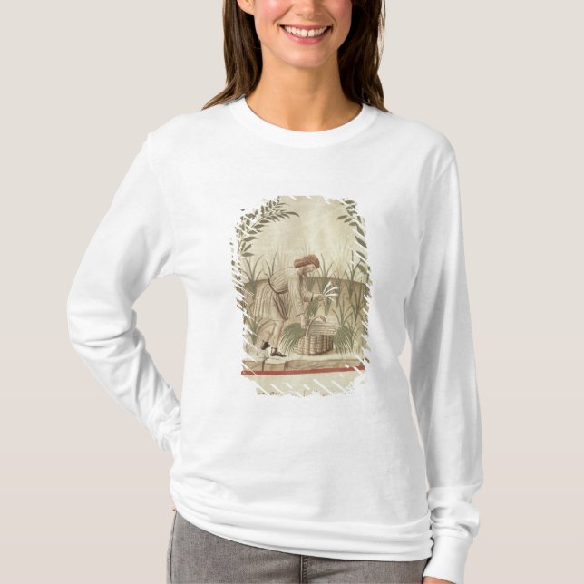 Harvesting Leeks, from 'Tacuinum Sanitatis' T-Shirt (Front)