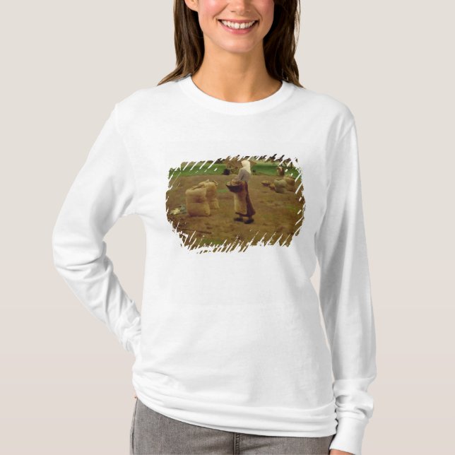 Harvesting Potatoes T-Shirt (Front)