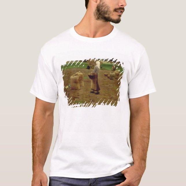 Harvesting Potatoes T-Shirt (Front)