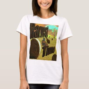 Harvesting Time With Logo, T-Shirt