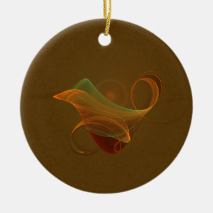 Harvestini Faery Martini Art Ceramic Tree Decoration